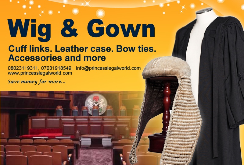 Law Books and Wig and gown